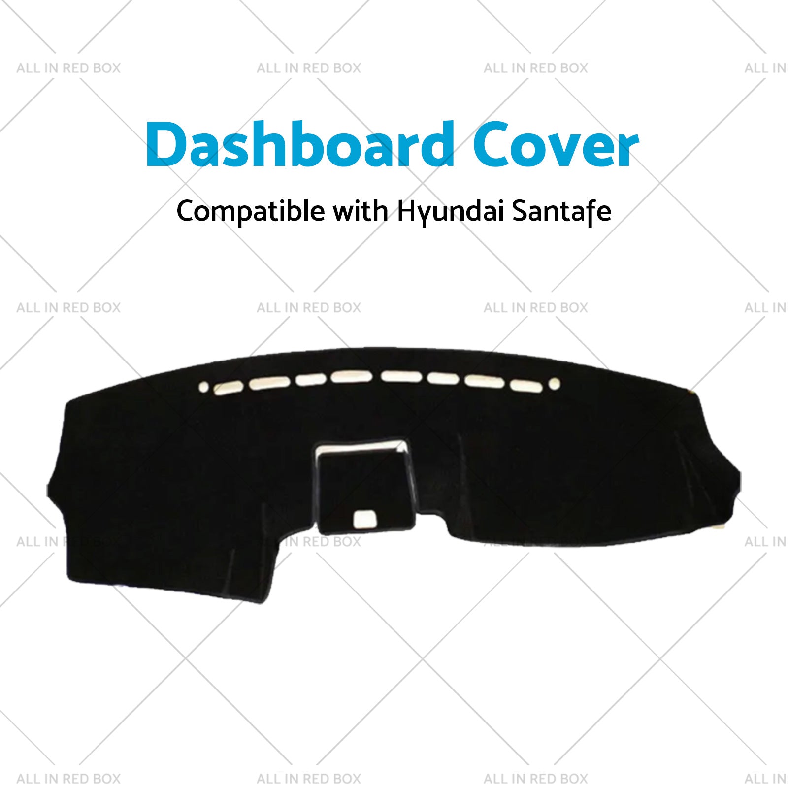 RHD Non-slip Dash Mat Suitable For Hyundai Santafe 2006-2012 Dashboard Cover-1