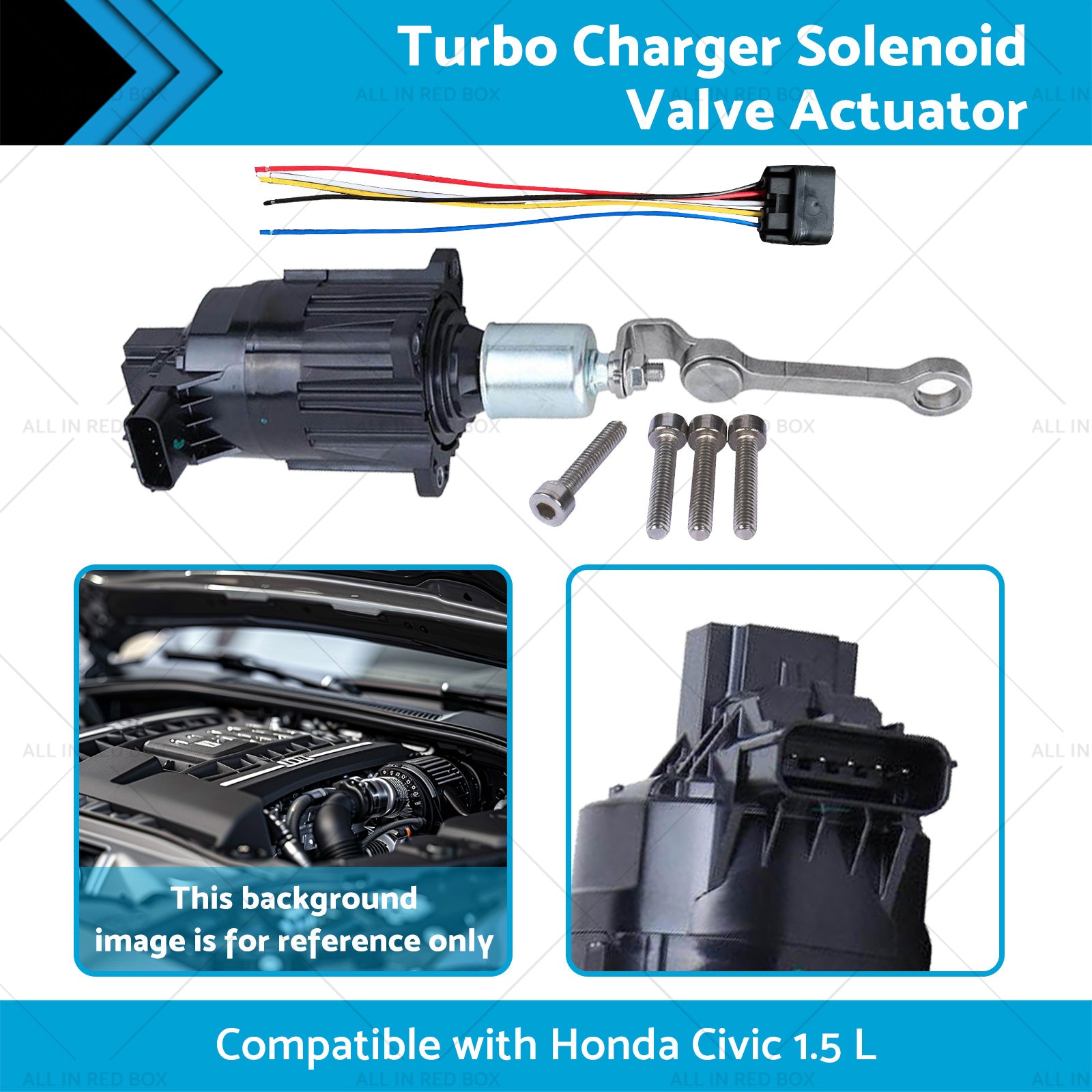 K6T52372 Turbo Charger Solenoid Valve Actuator Suitable for Honda Civic 1. 5 L-1