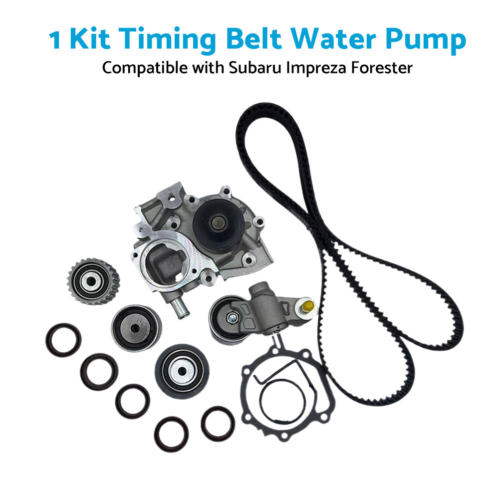 Timing Belt Kit Water Pump Suitable for  Subaru Impreza Forester EJ253 2. 5L SOHC-1