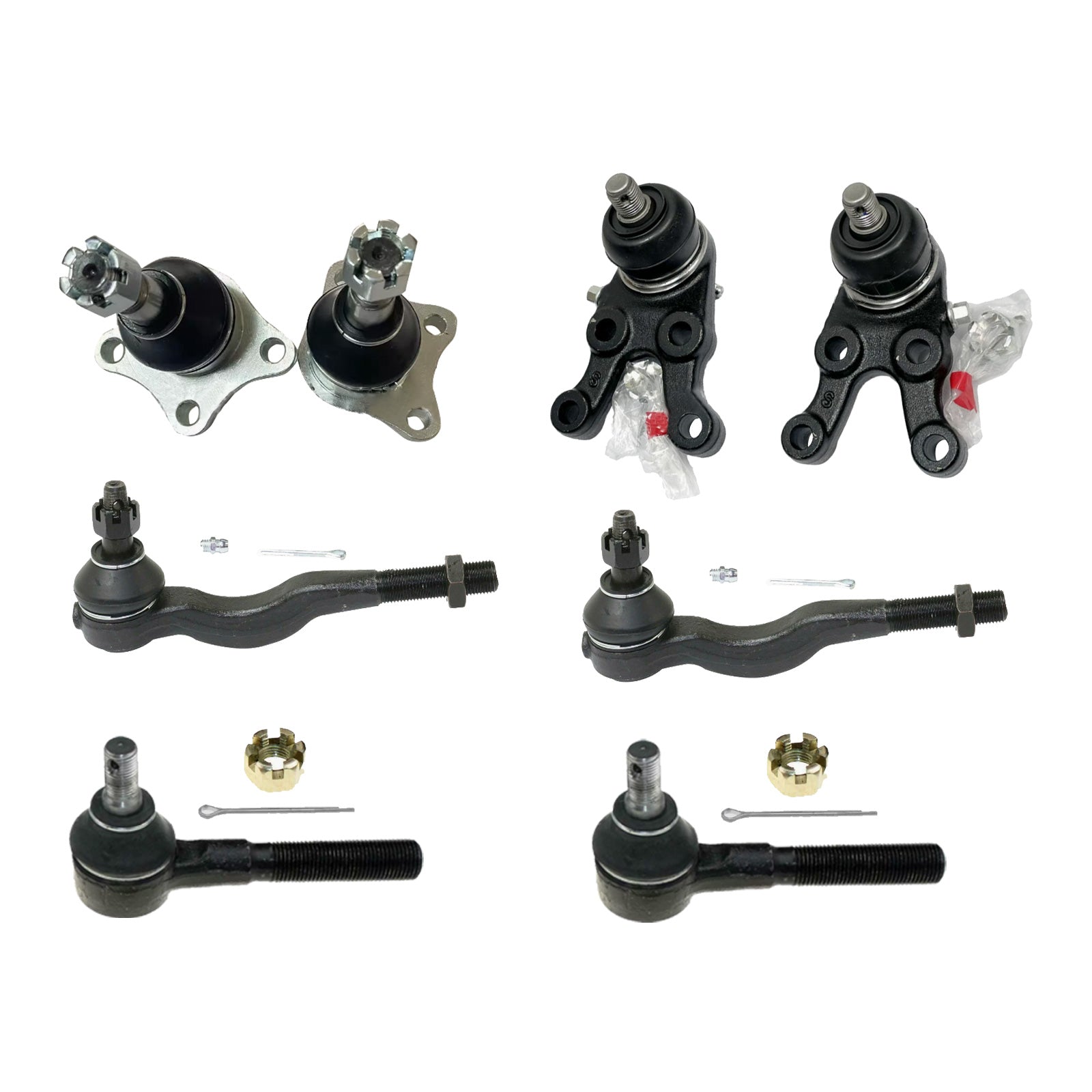 Ball Joint Tie Rod End Idler Arm Kit Suitable for Mitsubishi Pajero NH NJ NK NL-0