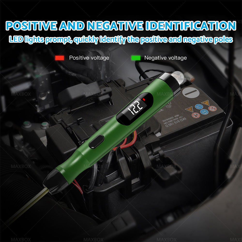 Auto Car Circuit Tester Pen Probe Light Tool 6V 12V 24V Circuit Voltage Measure-3