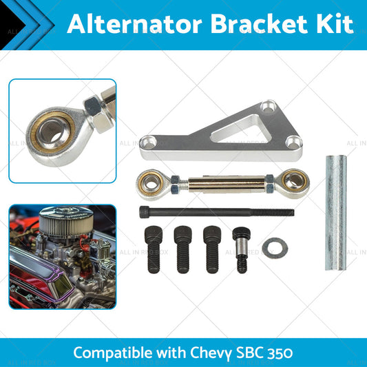 Small Block Alternator bracket Long Water Pump Suitable for Chevy SBC LWP 350-1
