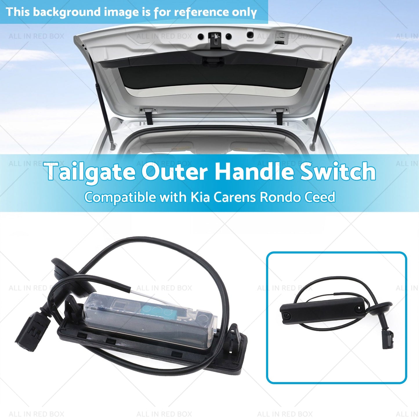 812601D000 Tailgate Outer Handle Switch Suitable for Kia Carens Rondo Ceed 06-19-2