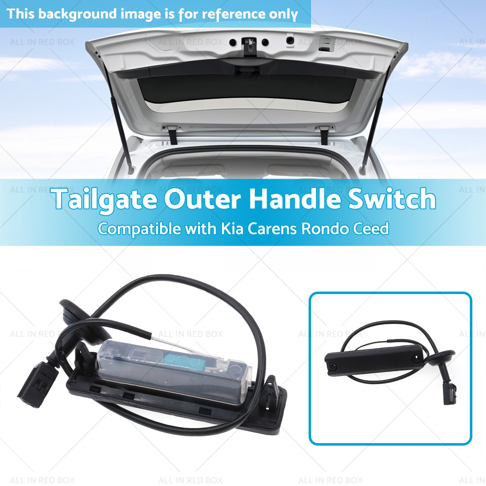 812601D000 Tailgate Outer Handle Switch Suitable for Kia Carens Rondo Ceed 06-19-2