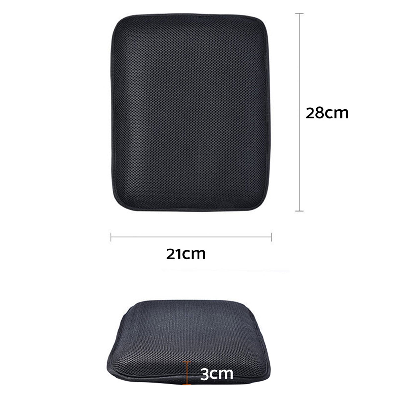 Motorcycle Seat Cushion Comfort Gel Pillow Pad Cover Motorbike Pressure Relief-1
