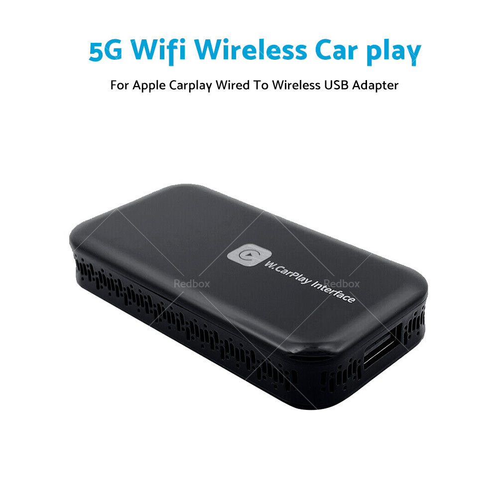 Smart 5G Wifi Carplay Dongle Wired to Wireless Car play USB Adapter Mirror link-1