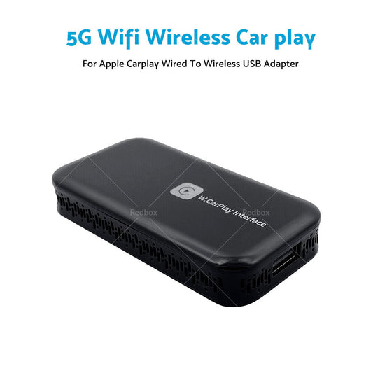 Smart 5G Wifi Carplay Dongle Wired to Wireless Car play USB Adapter Mirror link-1