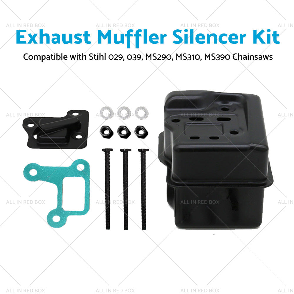 Exhaust Muffler Silencer Suitable For Stihl MS290 MS310 MS390 029 039 Chainsaw-4
