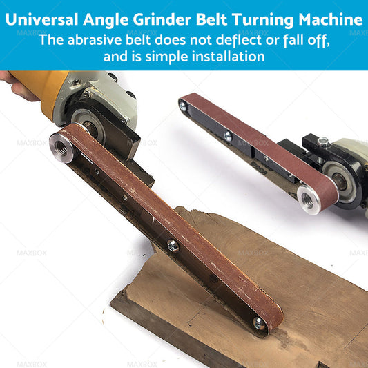 Sander Machine Sanding Belt Adapter Head Convert with Sanding Belts Woodworking-1