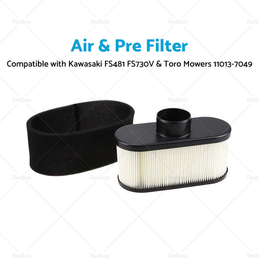 Air  and  Pre Filter Suitable For Kawasaki FS481 FS730V  and  Toro Mowers 11013-7049-1