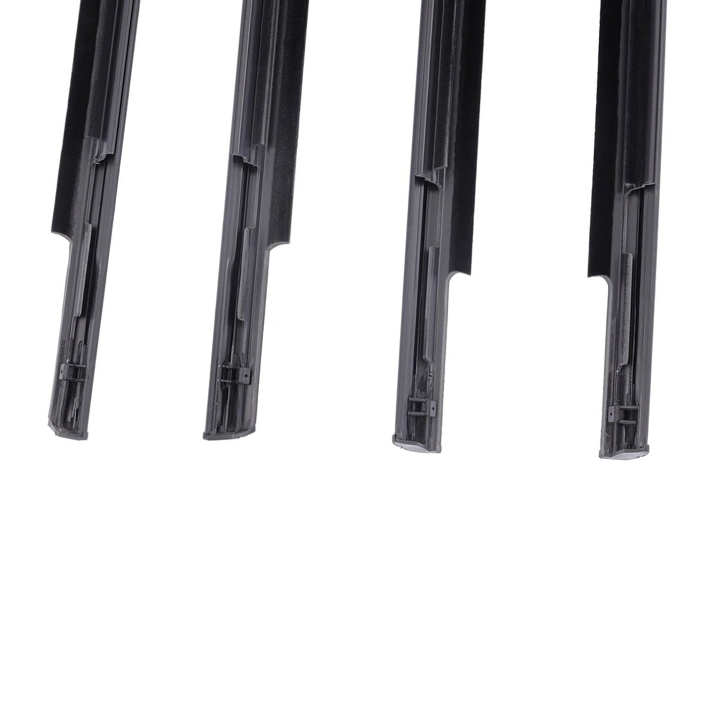 4x Window Weatherstrip Trim Belt Set Suitable For Mitsubishi Lancer 2008-2017-3