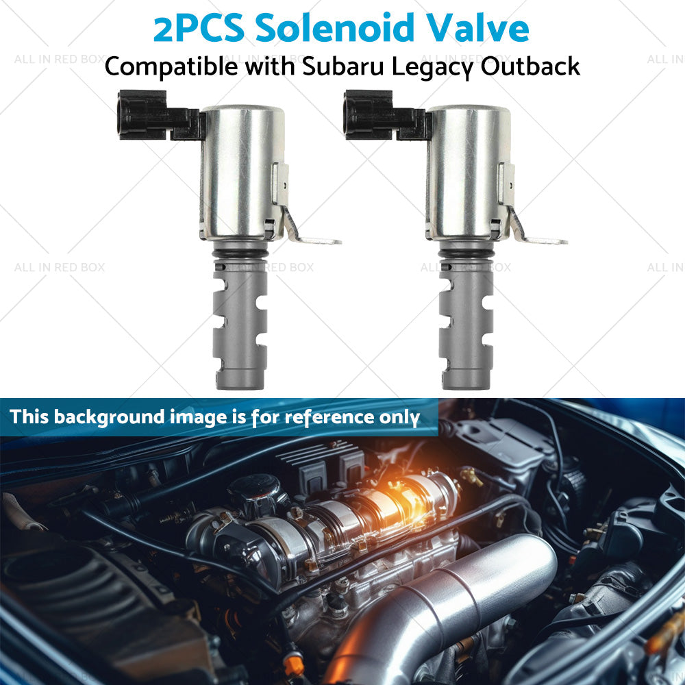 2x Solenoid Valve VVT Suitable for Subaru Legacy Outback Forester 10921-AA040-4