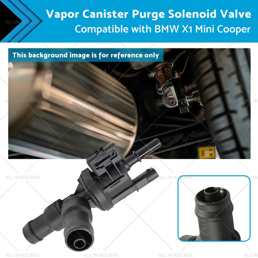 Vapor Canister Purge Solenoid Valve Suitable for BMW X1 Mini Cooper 13907614013-0
