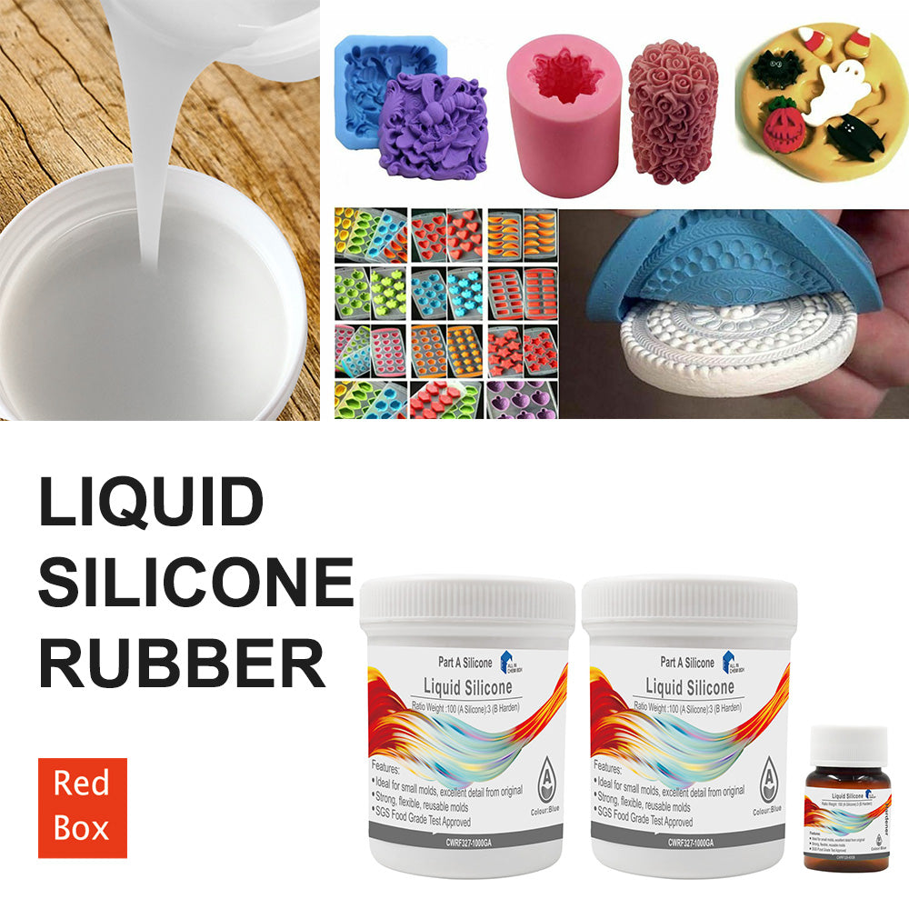 SH25 Liquid Silicone Mold Rubber Mould Making Kit 100:3 Mix - 5Kg 10Kg White-3