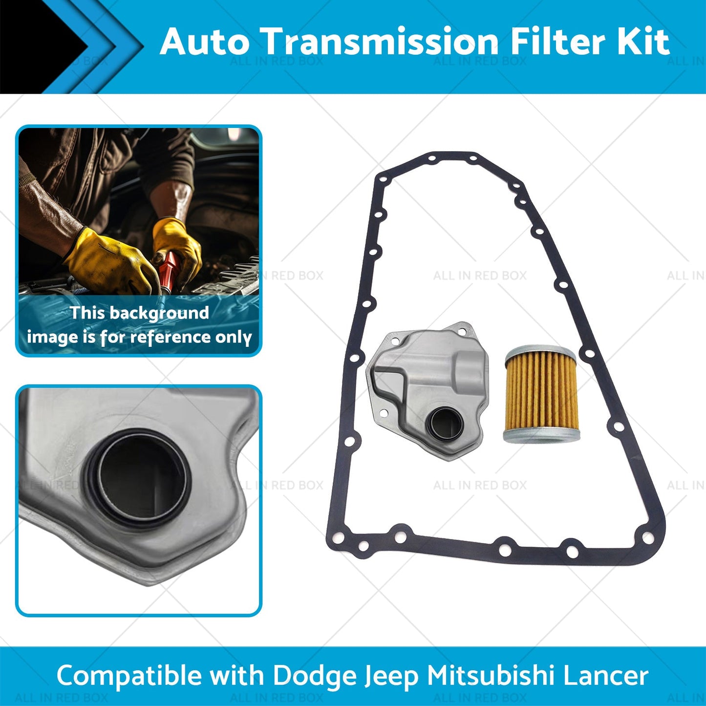 Auto Transmission Filter Kit Suitable for Dodge Jeep Mitsubishi Lancer 08-15-1