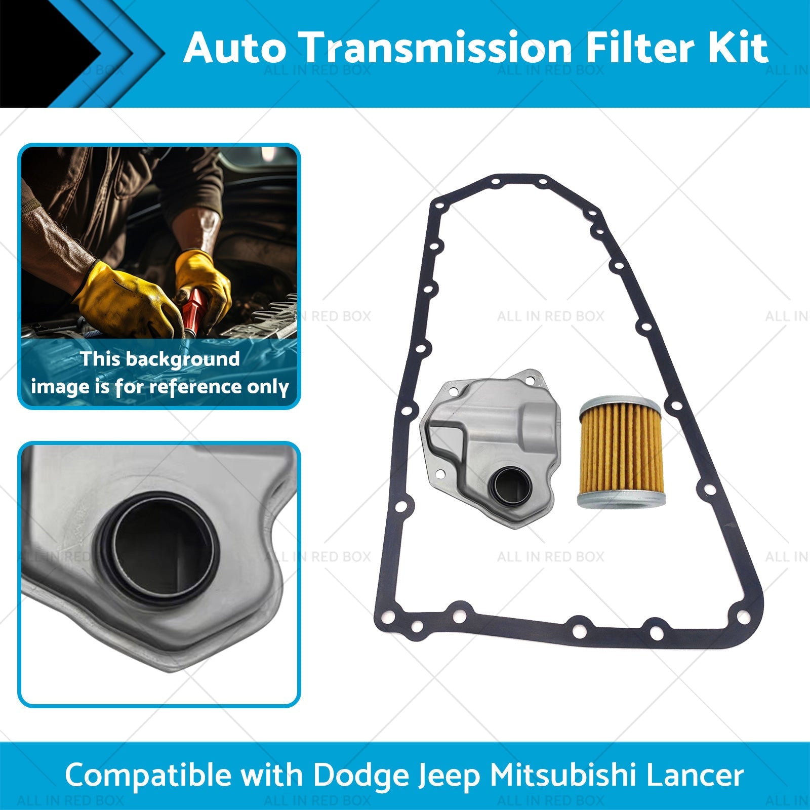 Auto Transmission Filter Kit Suitable for Dodge Jeep Mitsubishi Lancer 08-15-1