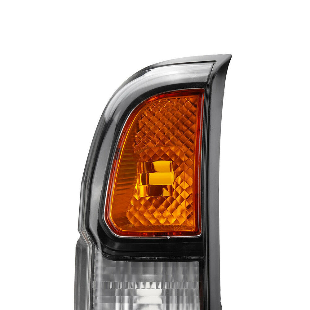 Pair Black Rear Tail Lamp Lights Suitable For Nissan Patrol GU Y61 Wagon 2004-2013-3