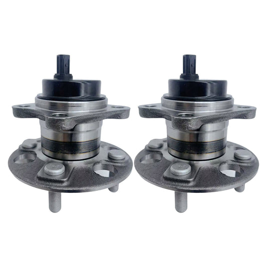 2X Rear Wheel Bearing Hub Suitable For Toyota Yaris NCP90 NCP130 ABS 2005-2017-0