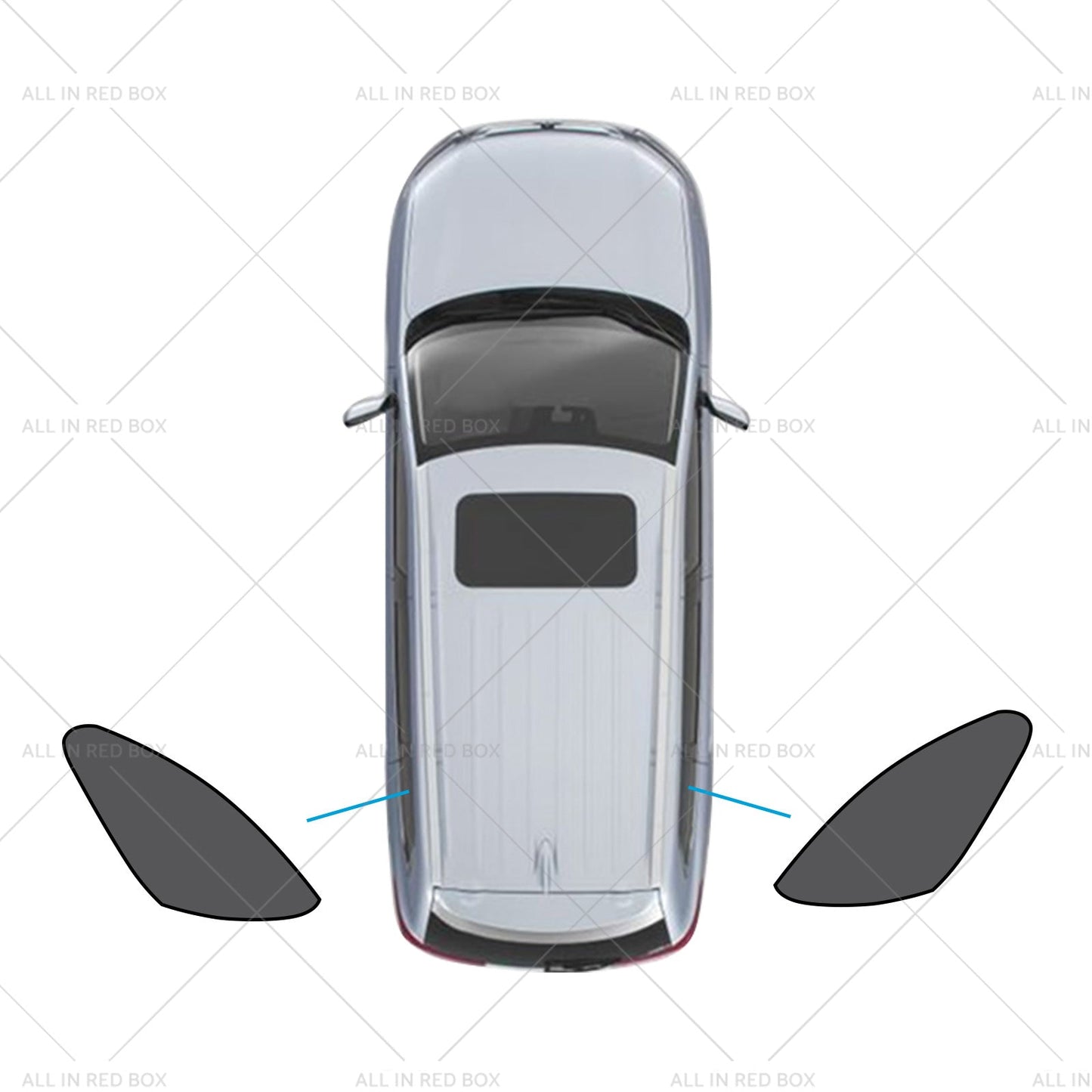 Magnetic Car Window Sun Shades Suitable for Mazda CX-3 CX3 2015-Current-7