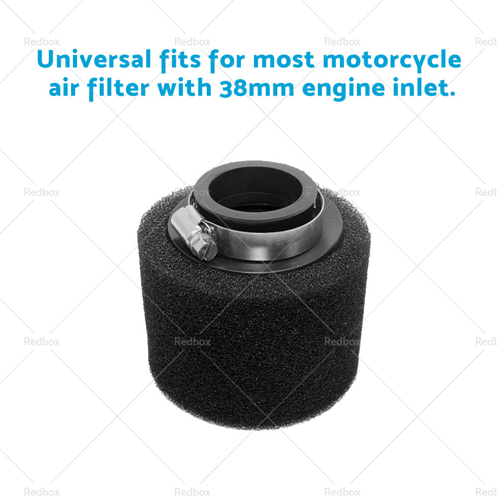 38mm Foam Pod Air Filter Cleaner 125cc 140cc PIT PRO Quad Dirt Bike ATV Buggy-3