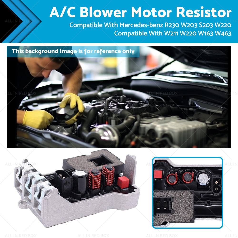Blower Motor Resistor Suitable For Mercedes R230 W203 S203 W220 W211 W163 W463-0