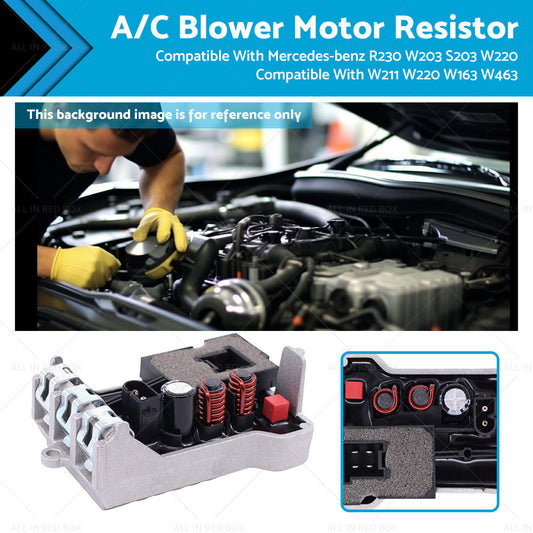 Blower Motor Resistor Suitable For Mercedes R230 W203 S203 W220 W211 W163 W463-0