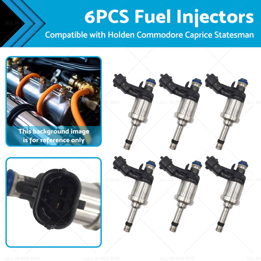 6PCS Fuel Injector Suitable For Holden Commodore VE Caprice WM 3. 6L V6 12632255-0