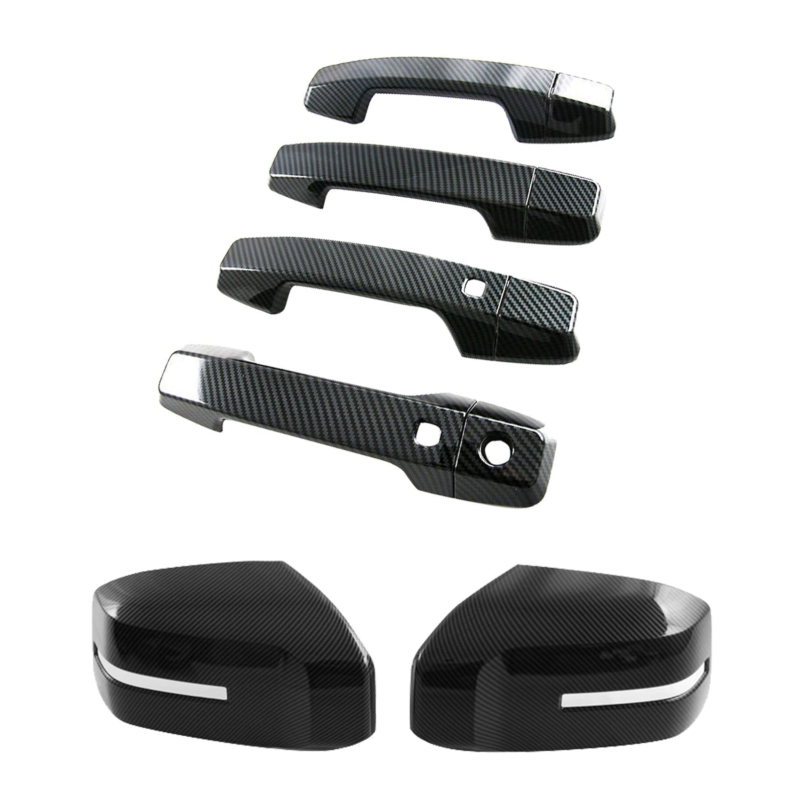 Side Door Side Mirror & Handle Covers Suitable For Mitsubishi Triton L200 23-25-3