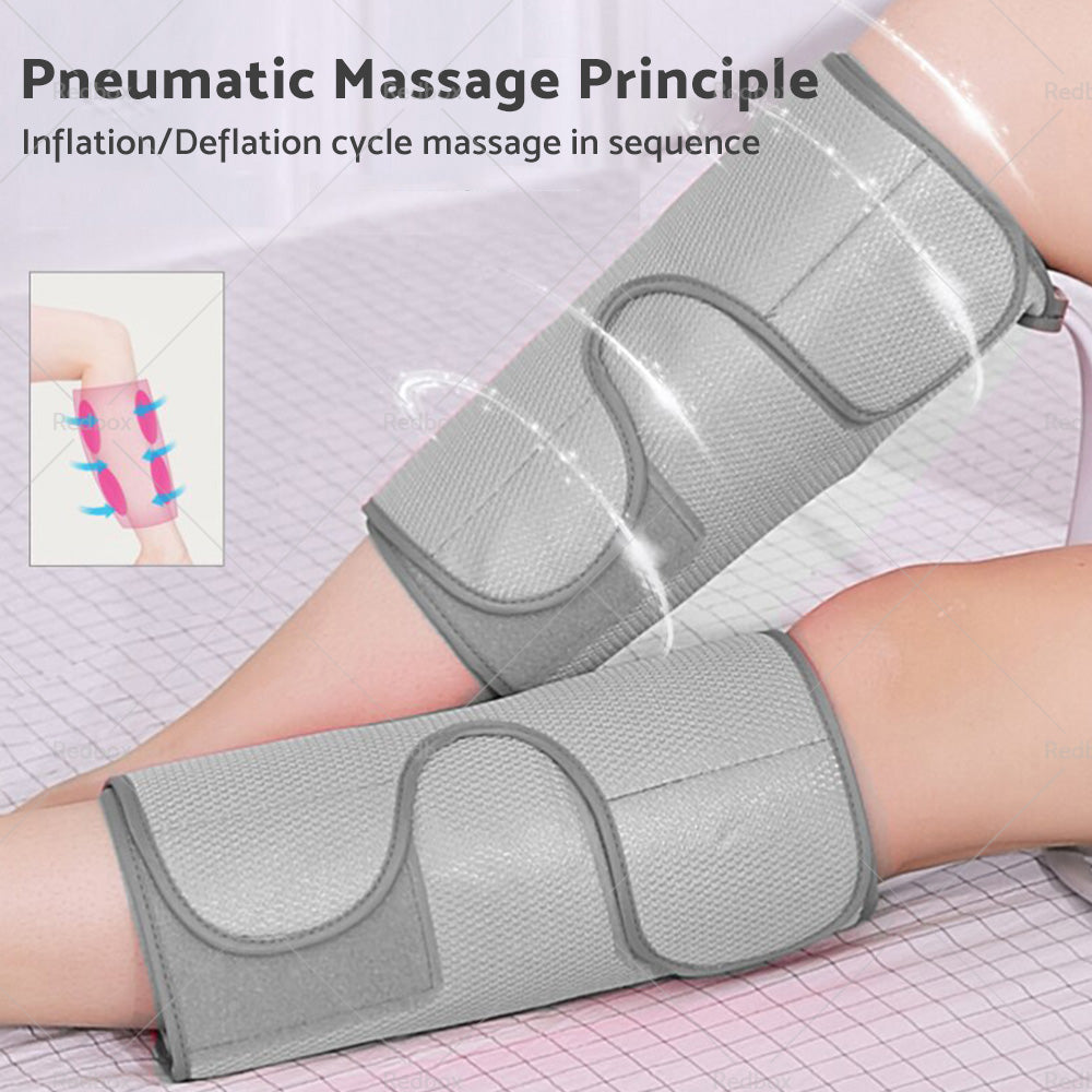 Leg  and  Foot Massager With Heat Compression Calf Thigh Massage Muscles Relax Wraps-3