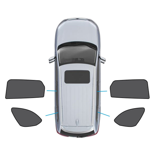 Triangular & Rear Window Sun Shades Suitable for Mazda CX-9 16-25 UVA Protection-0