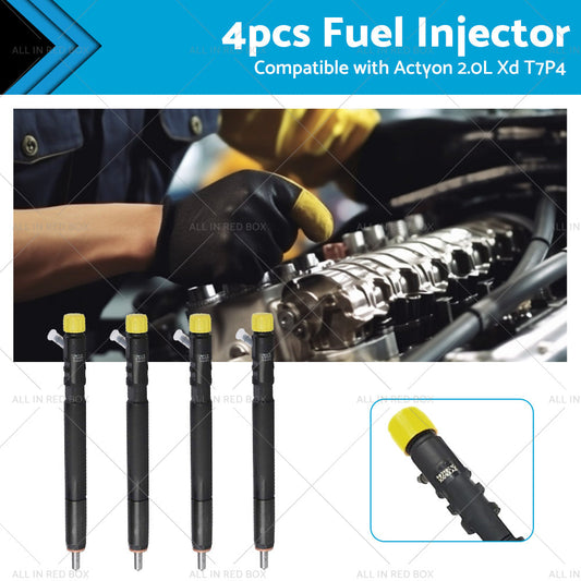 4PCS Fuel Injector EJBR04501D A6640170121 Suitable For Actyon 200 Sports 2. 0 Xdi-0