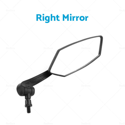 Bicycle Bike Cycle Handlebar Rear View Mirrors Rearview Rectangle Back Mirror-1