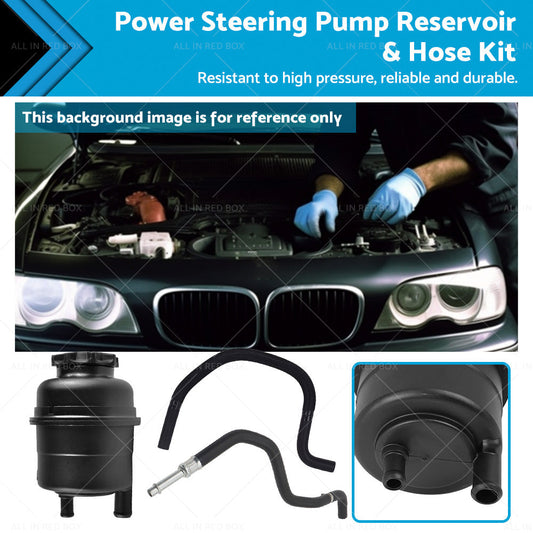 Power Steering Pump Reservoir  and  Hose Kit Suitable For BMW E38 E39 520i 523i 525i-0
