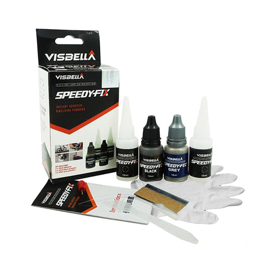 7 Seconds Quick Bonding Speedy Fix Repair Strong Powder Adhesive Glue Kit 5 Set-0