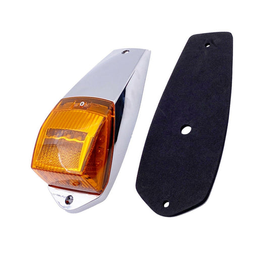 5x Roof Marker Lights 17 LED Clear Amber 12V Suitable For Truck Cab Top Running Light-1