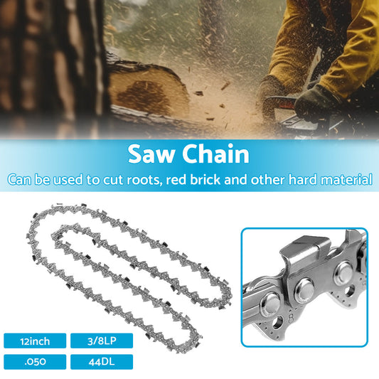 3 8LP 12 inch. 050 44DL Semi Chisel Tungsten Carbide Chainsaw Chain-1