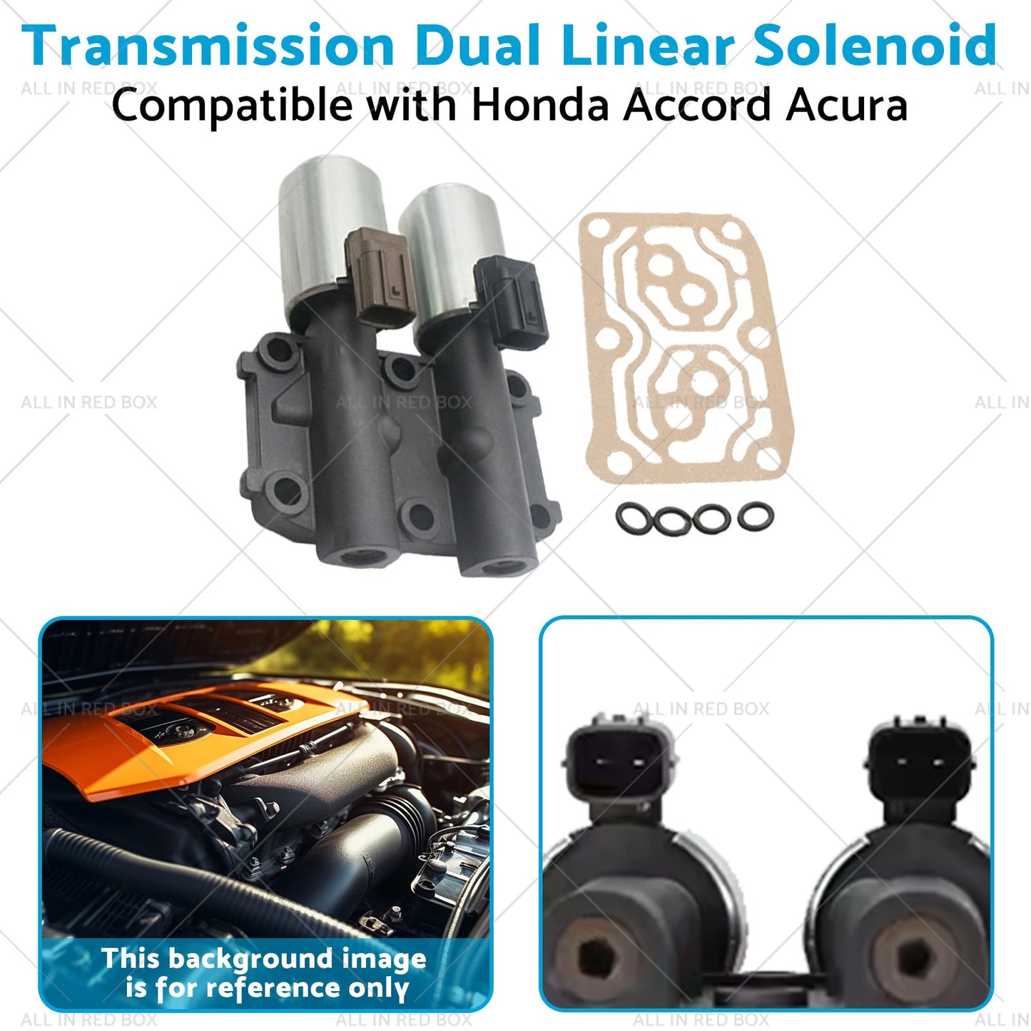 28260-PRP-014 Transmission Dual Linear Solenoid Suitable for Honda Accord Acura-3