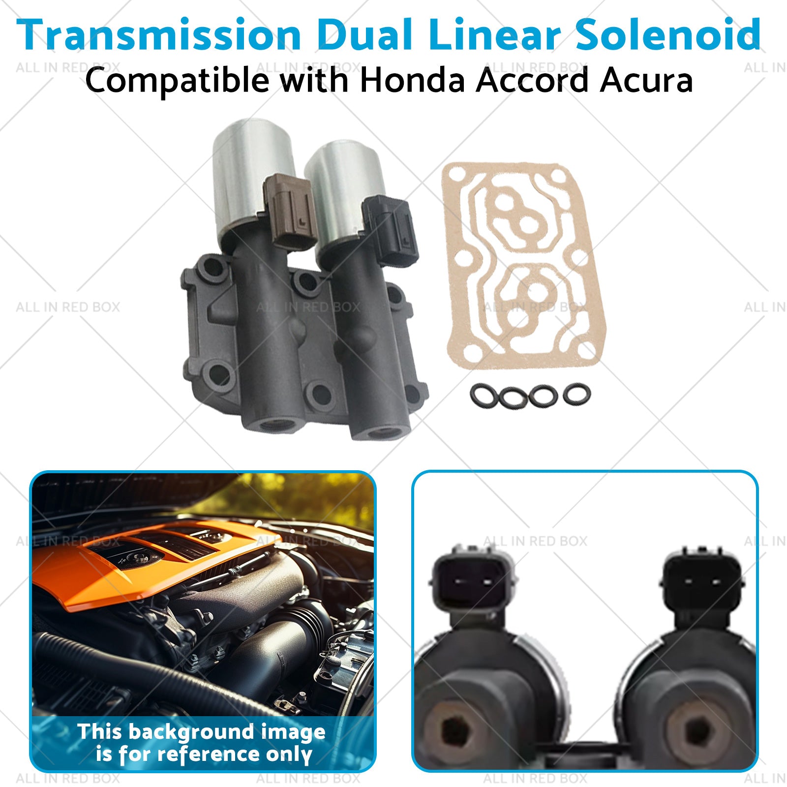 28260-PRP-014 Transmission Dual Linear Solenoid Suitable for Honda Accord Acura-3