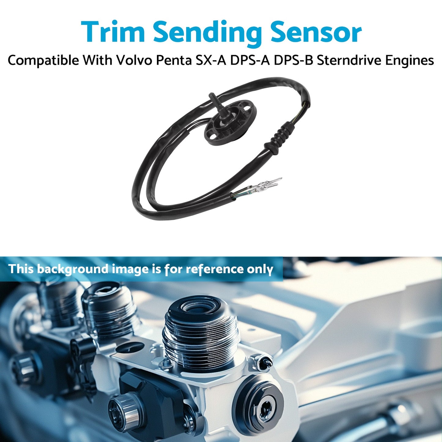 Trim Sending Sensor Suitable For Volvo Penta TSK-A-32 TSK-A-42-NPT TSK-A-52-NPT-4