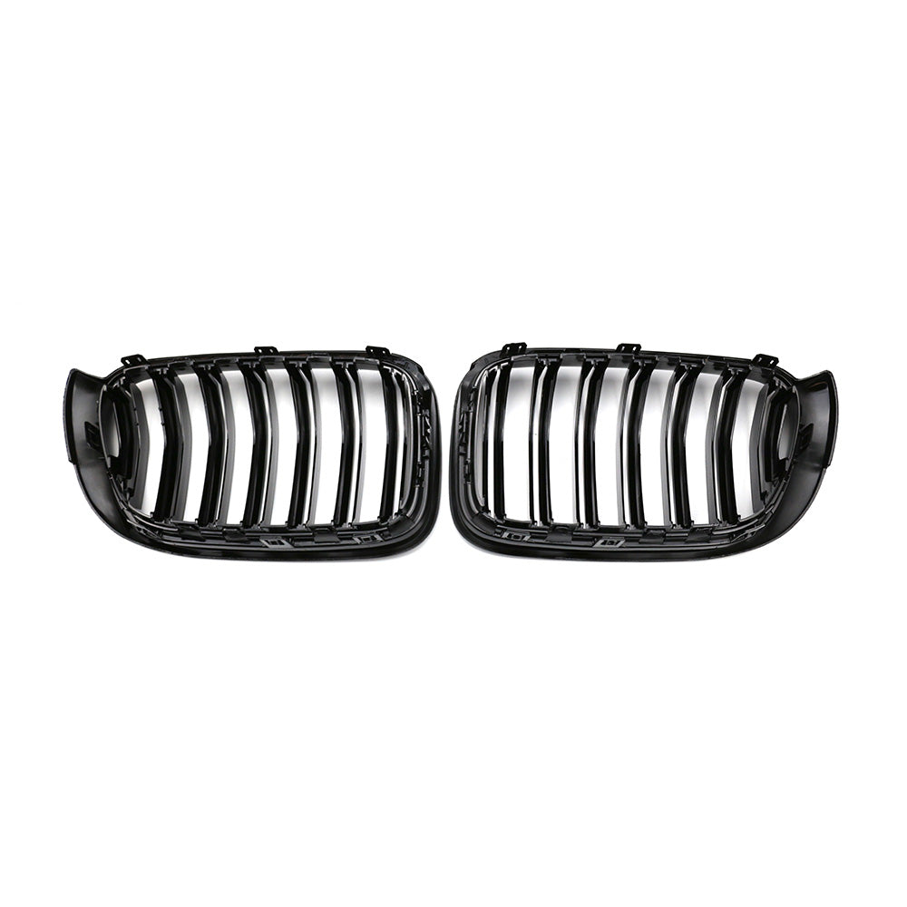Front Bumper Kidney Grille Grill Suitable For BMW X3 F25 / X4 F26 2014-2017-2