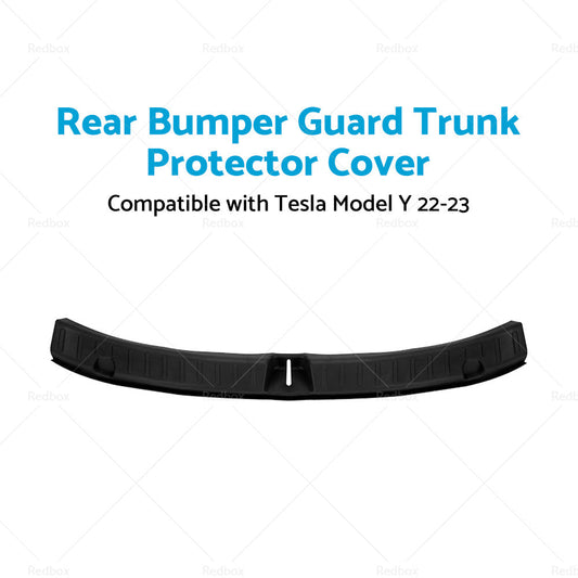 Rear Bumper Guard Trunk TPE Protector Cover Suitable For Tesla Model Y 22-23-1