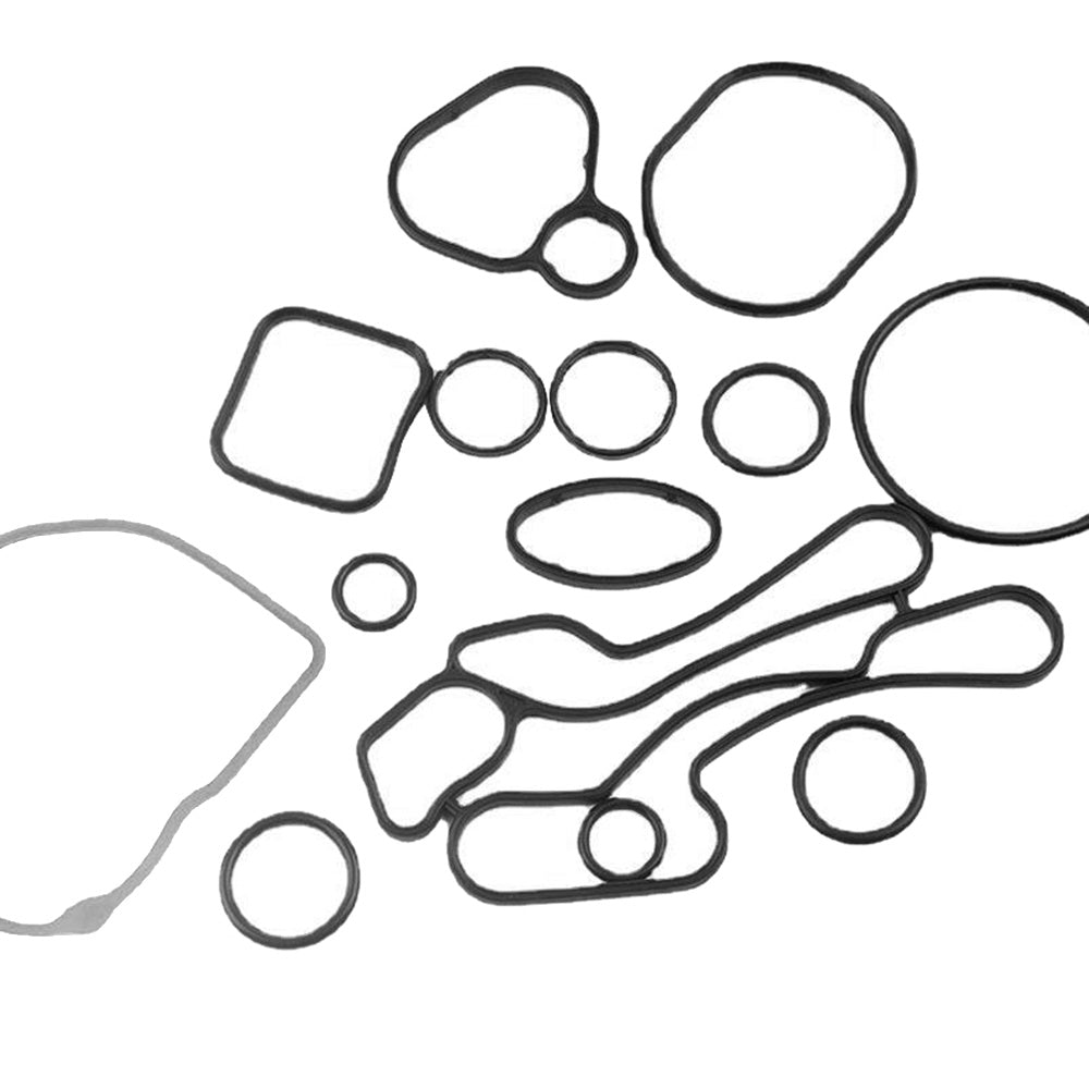 Oil Cooler Repair Seals Gaskets Suitable For Holden Cruze JG JH F18D4 1.8L Astra Barina-4