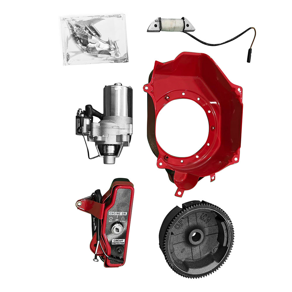 Electric Start Kit Starter Motor Ignition Switch Suitable For Honda GX160 GX200-3