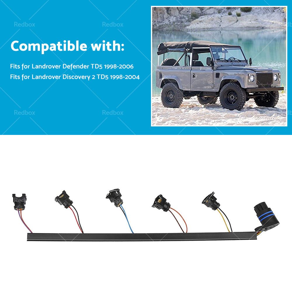 Fuel Injector Wiring Harness Loom Fits For Land Rover Discovery 2 Defender TD5-3