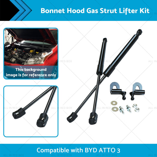 Bonnet Hood Gas Strut Lifter Kit Suitable for BYD ATTO 3 Drilling or welding 21-23-1