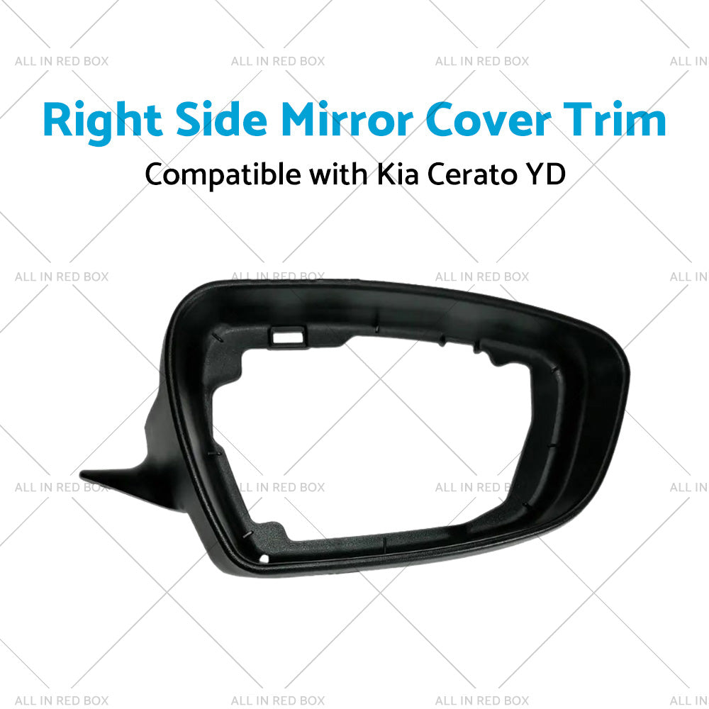 Right Side Mirror Cover Trim Suitable for ?Kia Cerato YD 2013-2018 Matte Black-1