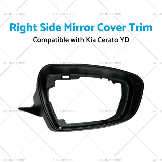 Right Side Mirror Cover Trim Suitable for ?Kia Cerato YD 2013-2018 Matte Black-1
