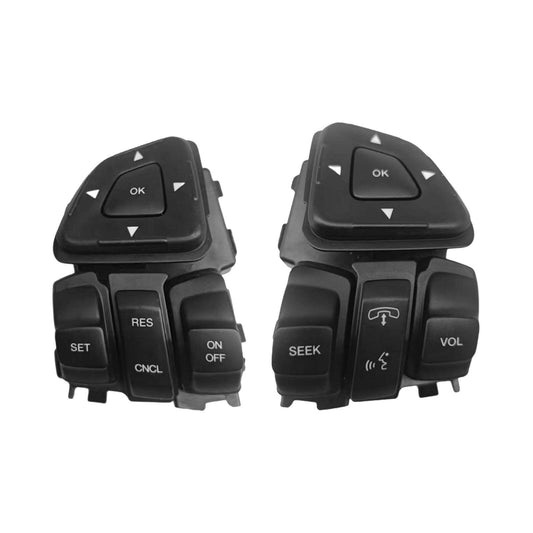 Pair Steering Wheel Cruise Control Switch Suitable For Ford Explorer / Lincoln MKX-0