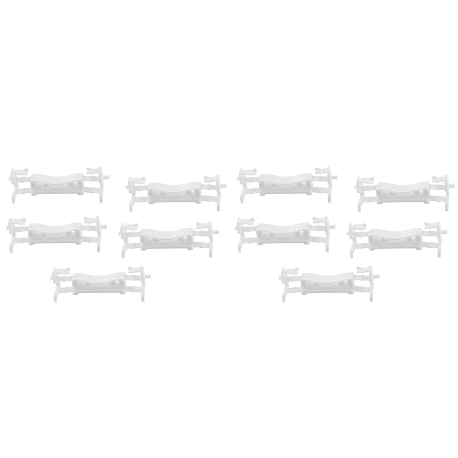10xRoof Moulding Drip Rail Clips Suitable for Mitsubishi Triton L200 MN ML 05-14-4