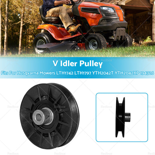 V Idler Pulley fits Husqvarna Mowers LTH1742 LTH1797 YTH2042T YTH2042XP 194326-1
